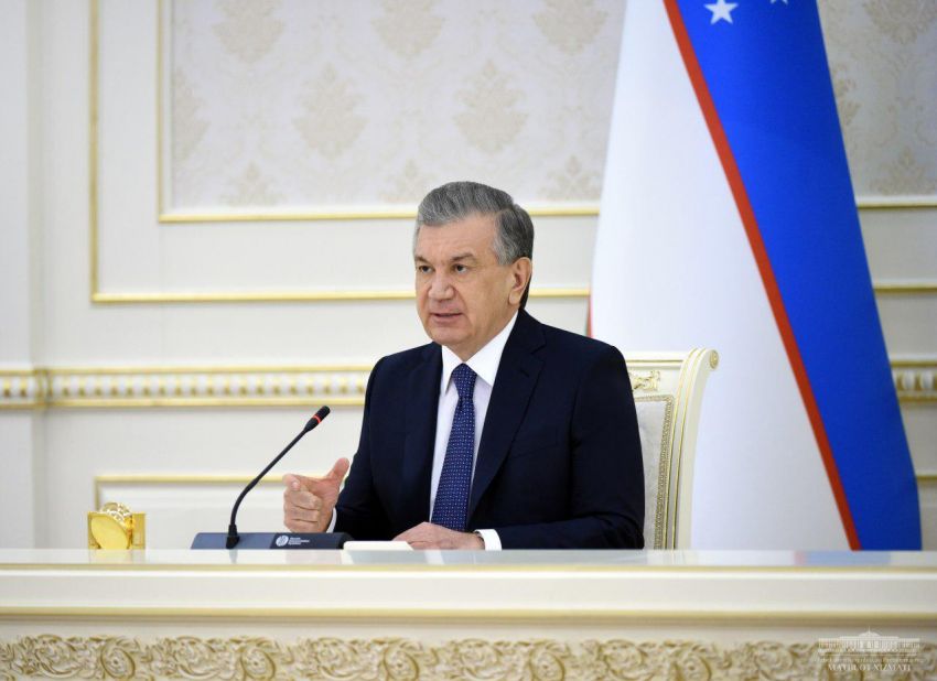 Mr. Shavkat Mirziyoyev,the President of the Republic of Uzbekistan 