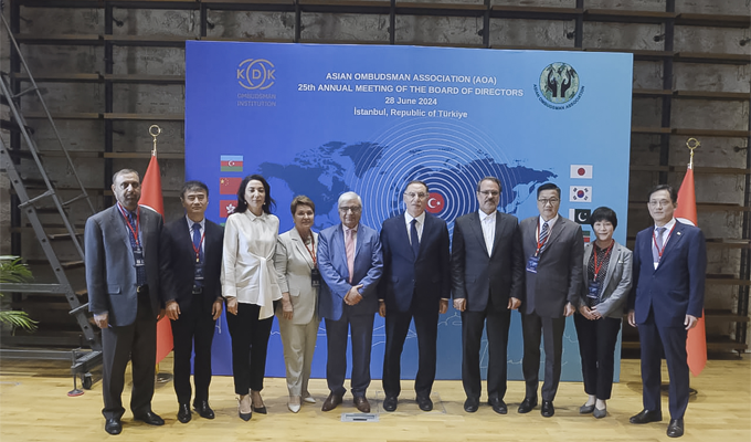 Family Photo taken on the eve of the 25th Meeting of the AOA Board of Directors (28 June 2024, Istanbul).