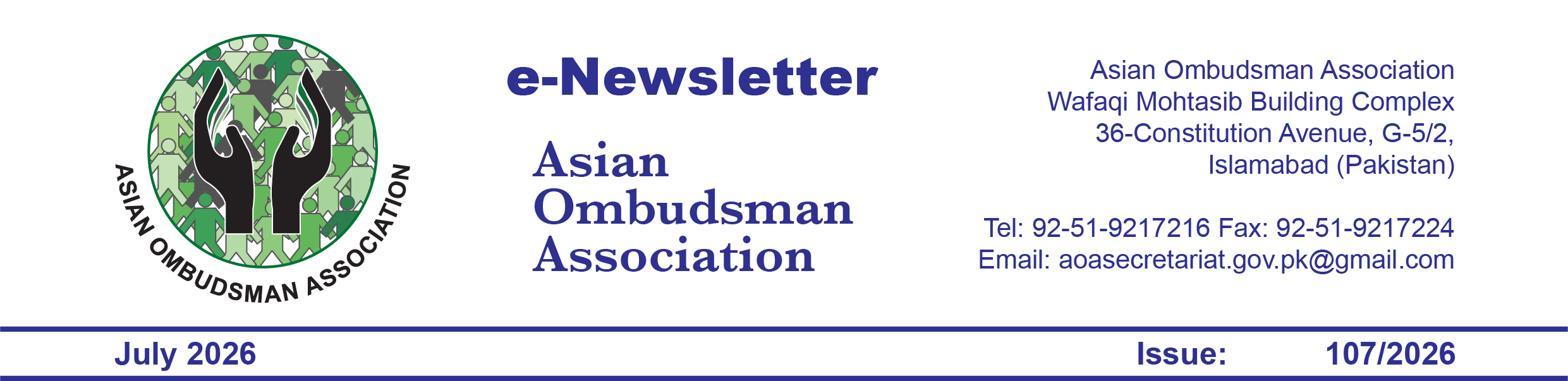107th e-newsletter of Asian Ombudsman